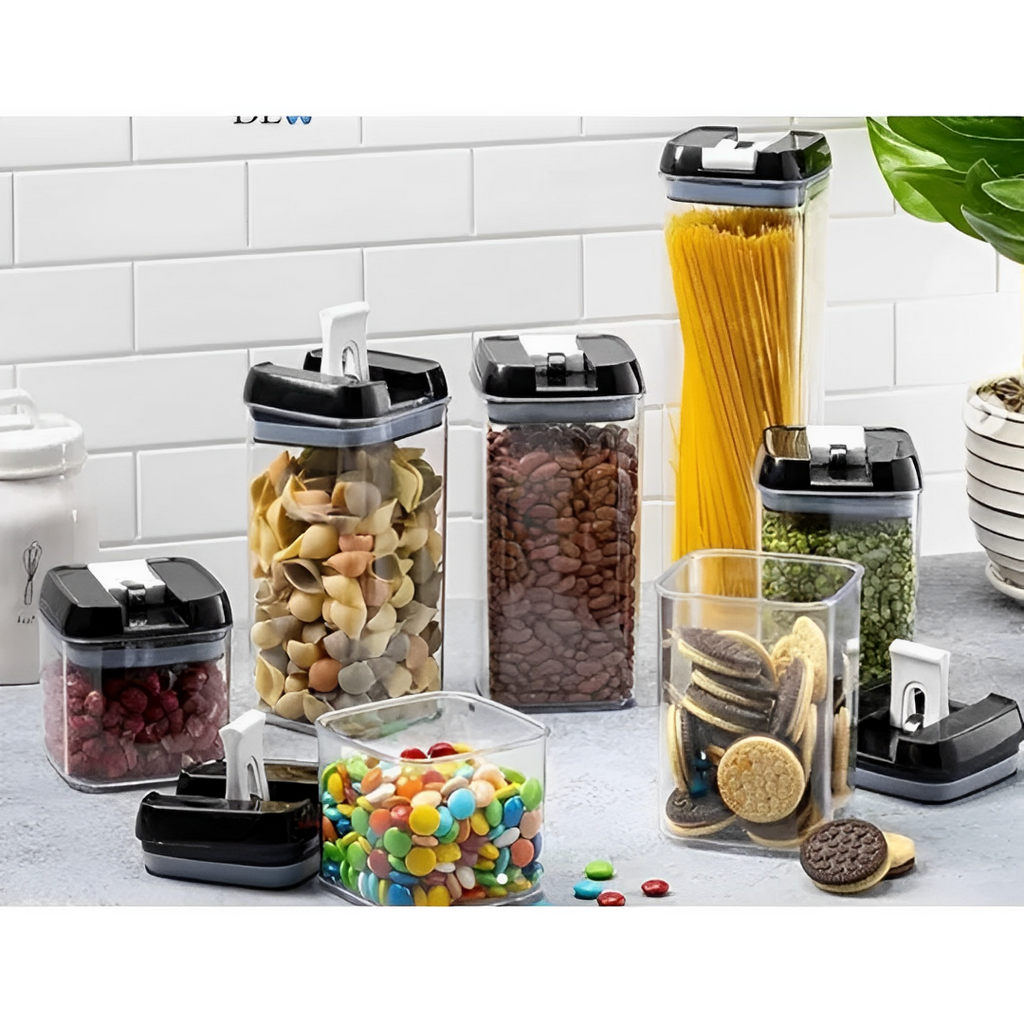 Set 7 Contenedores Apilables para Cocina