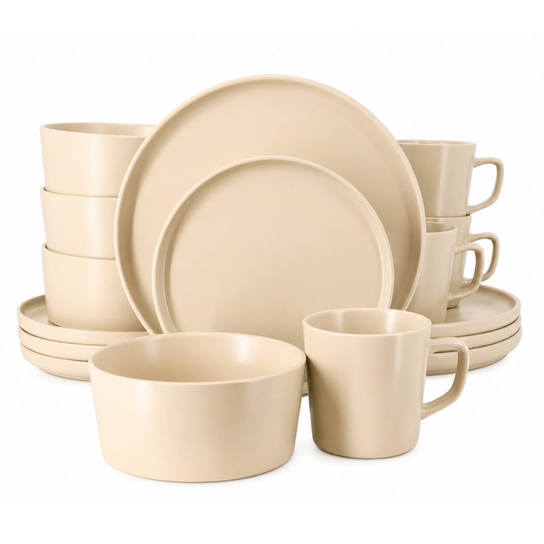 Set de Vajilla 16 Piezas Seki | Cerámica Moderna