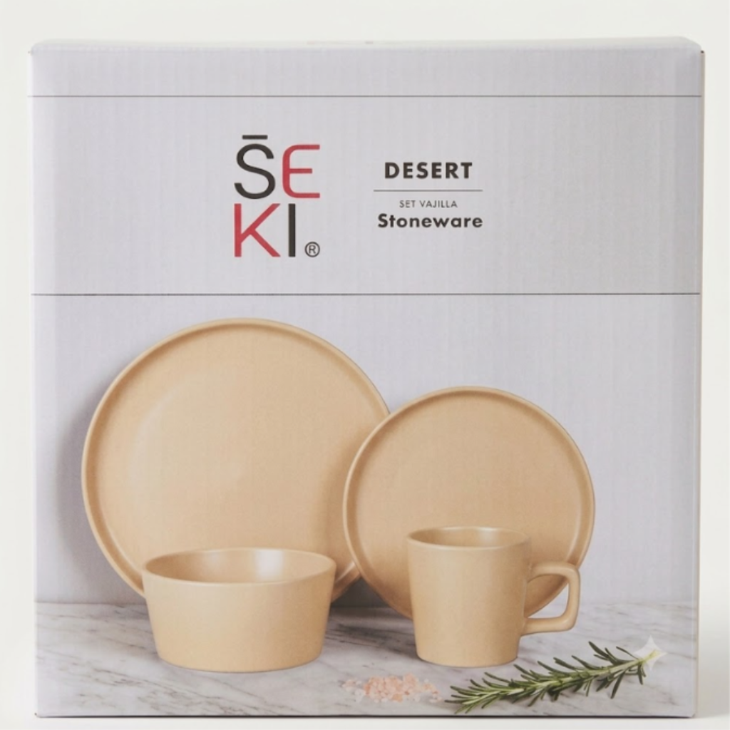 Set de Vajilla 16 Piezas Seki | Cerámica Moderna