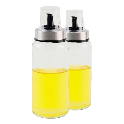 Set Alcuza 2 Botellas Aceite y Vinagre 250cc