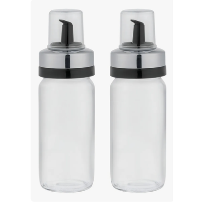 Set Alcuza 2 Botellas Aceite y Vinagre 250cc