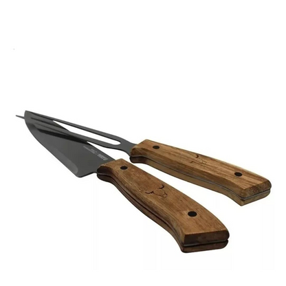 Set Parrillero Cuchillo + Tenedor Wayu