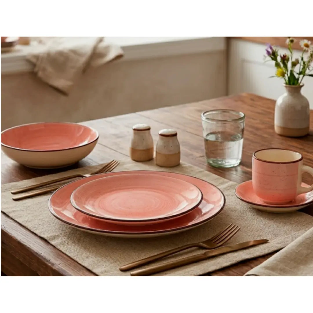 Set Vajilla 30 Piezas Porcelana Hallen Lorenza