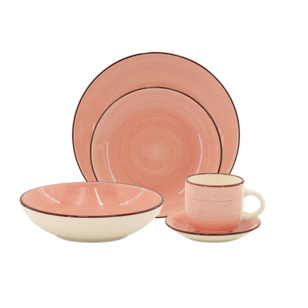 Set Vajilla 30 Piezas Porcelana Hallen Lorenza