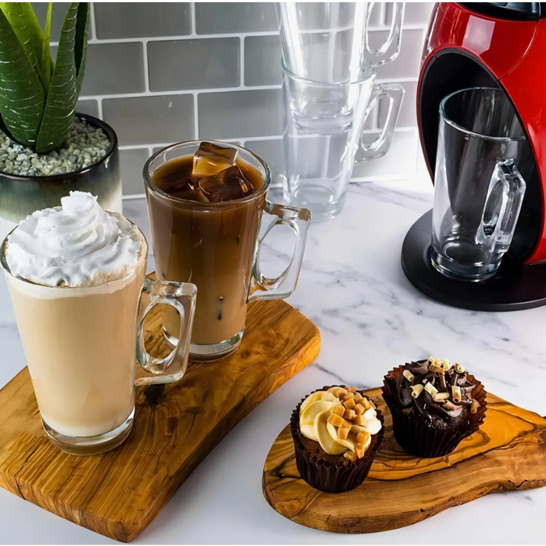 Set 6 Tazas Cafe Latte Capuccino 225 Ml 