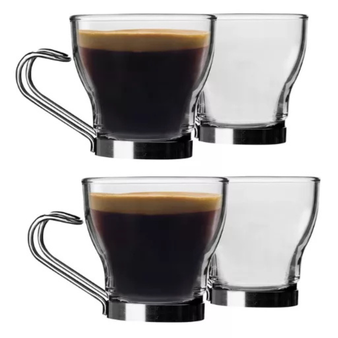 Set 4 Tazas de Cafe 200 ML Allegra