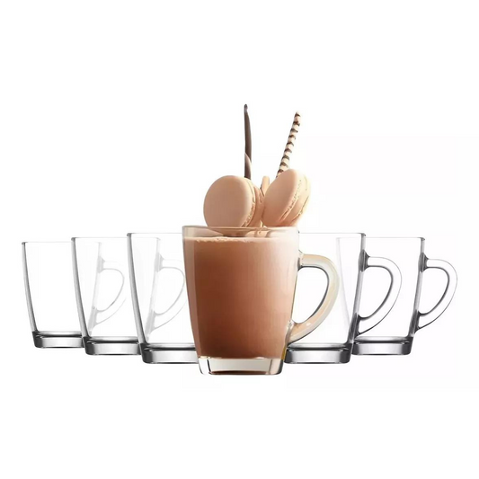 Set 6 Tazas para Cafe 300 ML LAV