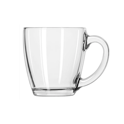 Set 6 Tazas para Cafe Te de Vidrio 310 ML
