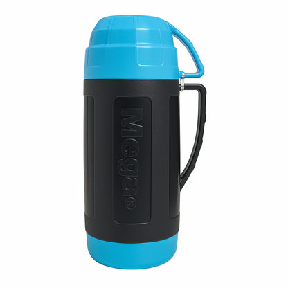 Termo De Agua 1.9 Litro Mega Doble Pared Vidrio