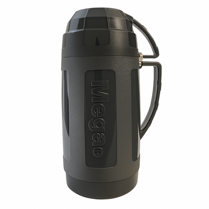 Termo De Agua 1.9 Litro Mega Doble Pared Vidrio