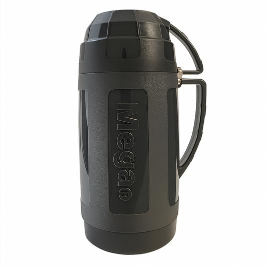 Termo De Agua 1.9 Litro Mega Doble Pared Vidrio