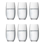 Vaso Alto de Vidrio Hausmann 500 Ml Montepulciano (x6)