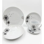 Vajilla 30 Piezas Floreada Porcelana