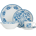 Set Vajilla 30 Piezas Porcelana Hannah Hallen Floreado