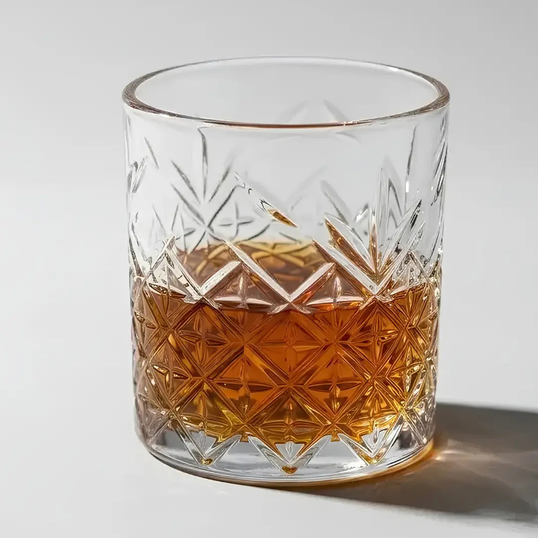 Set 6 Vasos Bajos Tallados 340 ml Hausmann Berlin Spezial
