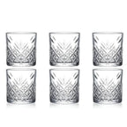 Set 6 Vasos Bajos Tallados 340 ml Hausmann Berlin Spezial