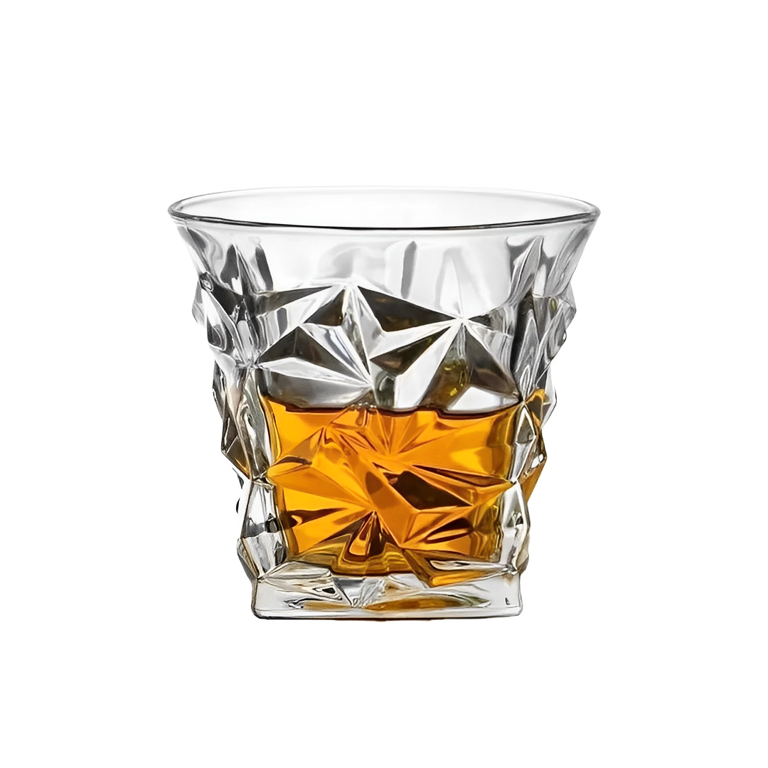 Vaso de Whisky 290 Ml Diseño Caverna (X6)