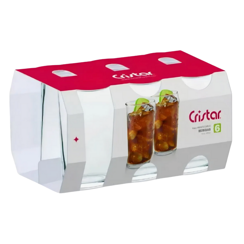 Vasos de vidrio Altos Allegra Montecarlo 340 ml