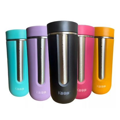 Mug Vaso Termico con Boton 540 ML Keep Prime