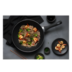 Wok 30cm Wens con Tapa | Antiadherente Stone Inducción