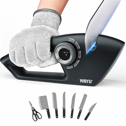 Afilador de Cuchillos Multifunciones Wayu 5 en 1