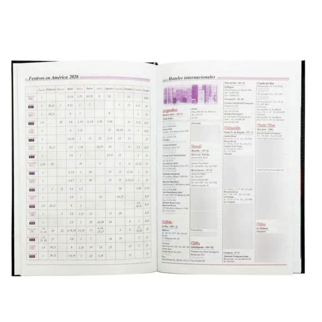 Agenda Planificador 2026 Ecocuero A5