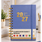 Agenda Planificador 2027 tamaño A6 tapa dura