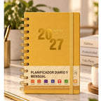 Agenda Planificador 2027 Caratula Gruesa Espiral A6