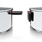 Bateria de Cocina 6 Piezas Acero Inoxidable Wolf