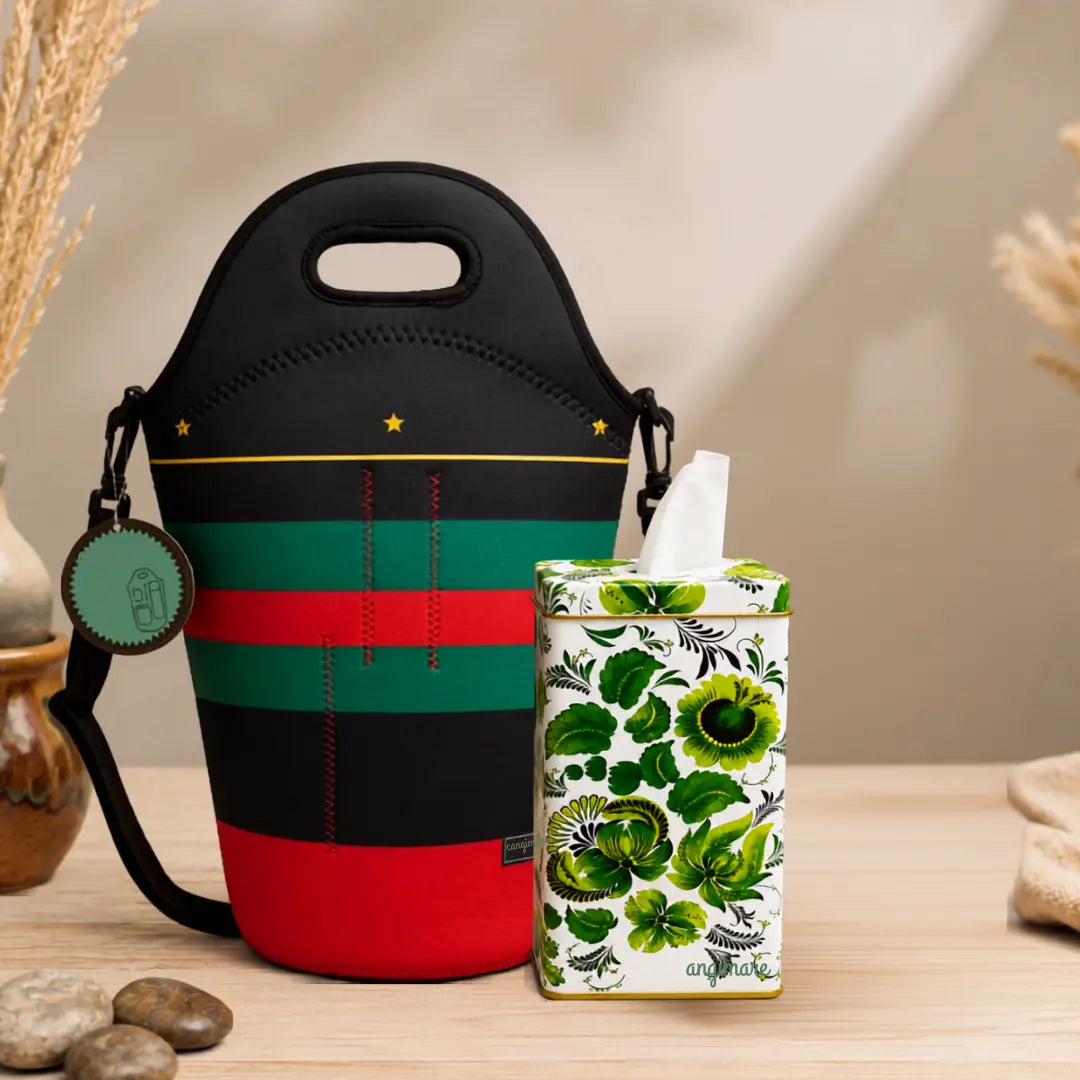 Set Matero Bolso Neopreno + Lata Yerbera 500 g