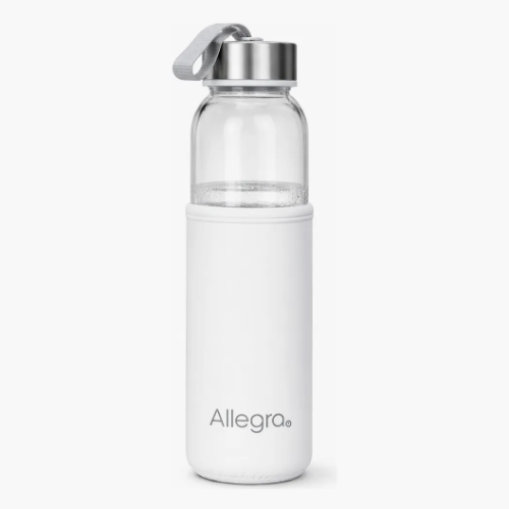 Botella de Agua Deportiva de Vidrio con Funda Frostt 450 ml