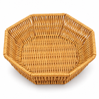 Set de 2 Canasto Tejido para Pan Organizador de Mesa