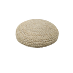 Cojin Puff de Ratam Tejido Suelo 45cm 