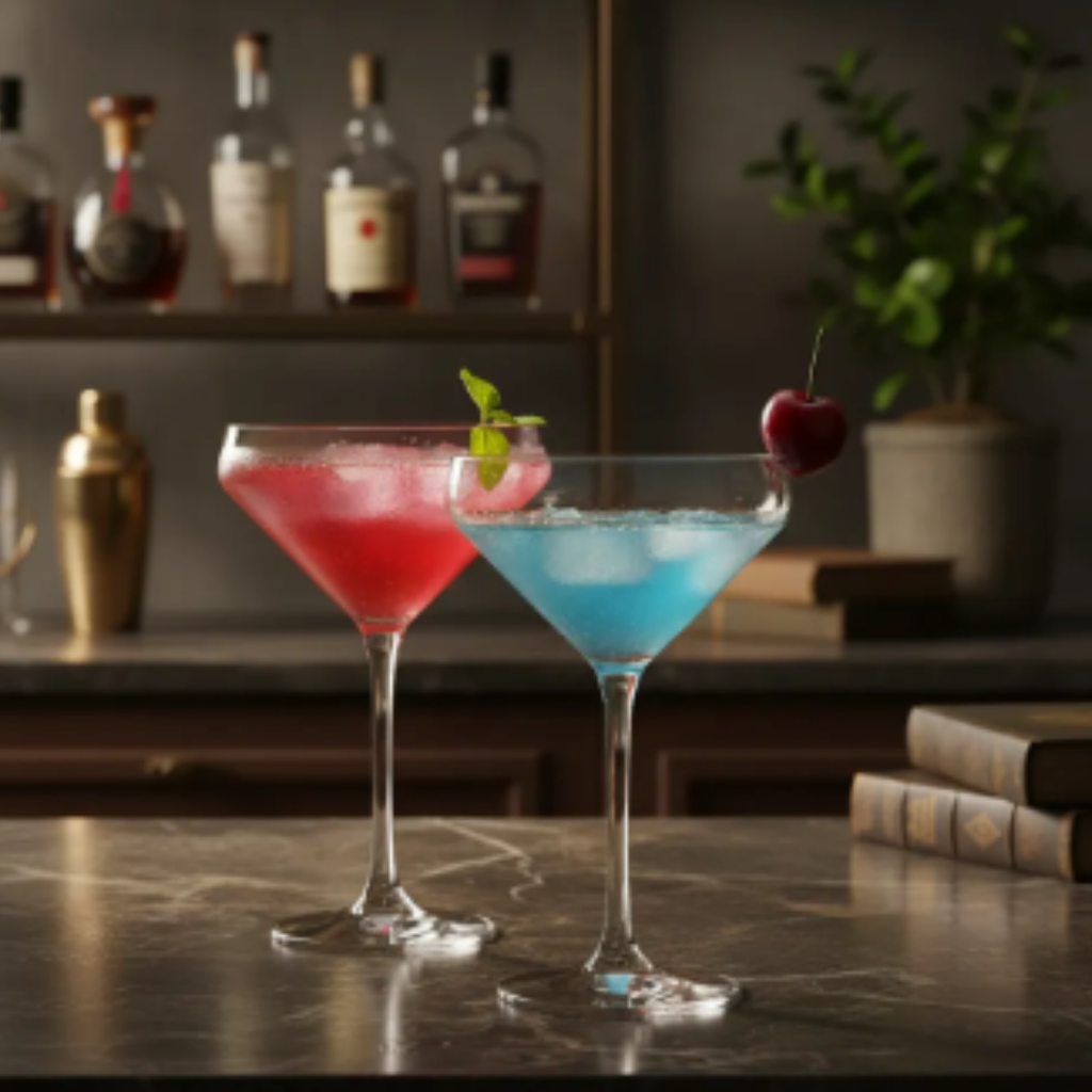Set 6 Copas Martini Vidrio 345ml | Cristalería Coctelería
