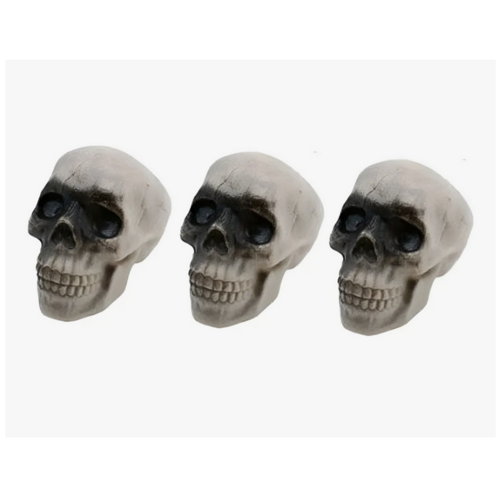 Pack 3 Craneos Adornos Decoracion Halloween