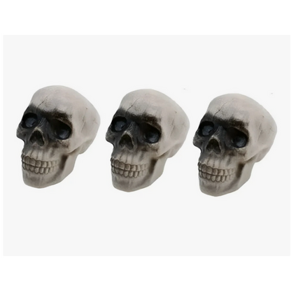 Pack 3 Craneos Adornos Decoracion Halloween