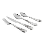 Set Cubiertos 24 Piezas Acero Inoxidable Mármol | Krons