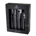 Set de Cubiertos 24 Piezas Acero Inoxidable Mármol Krons
