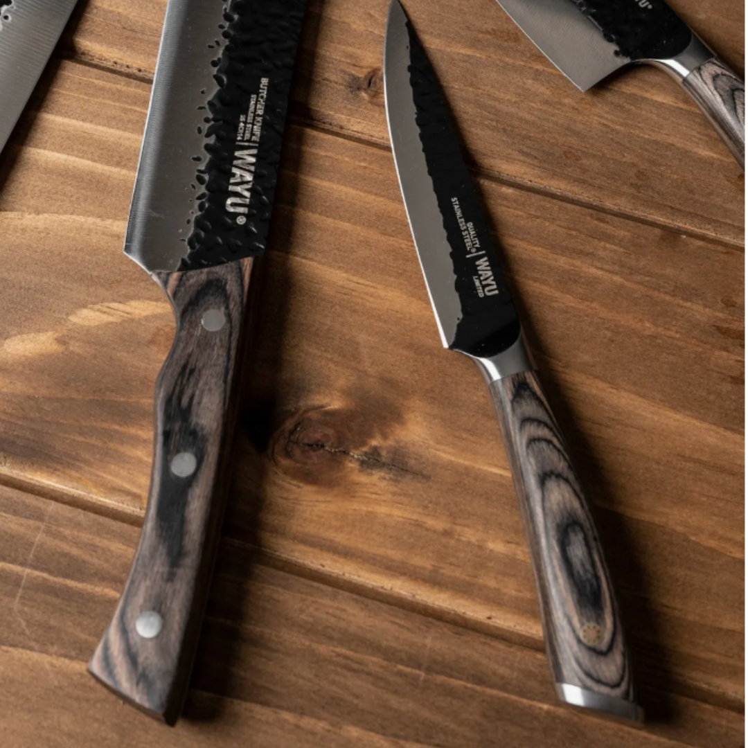 Cuchillo Carnicero Wayu Hammer Profesional 5 Pulgadas