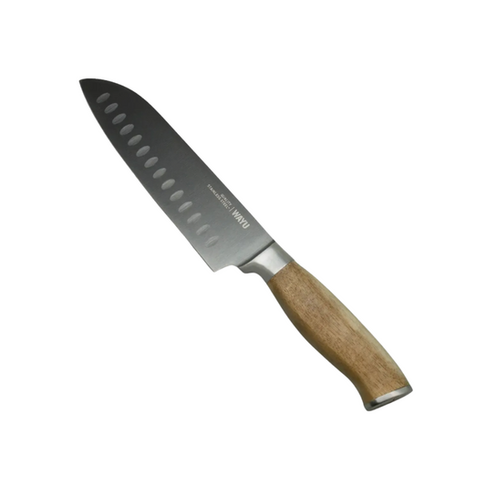 Cuchillo Carnicero Santoku Wayu 5 Pulgadas