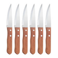 Set 6 Cuchillos de Carne Dentados Fontina