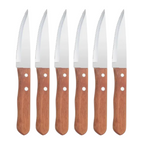 Set 6 Cuchillos de Carne Dentados Fontina