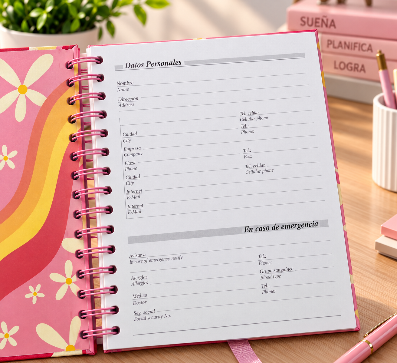 Agenda Planificador 2027 Espiral A5