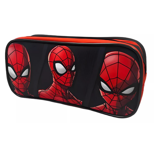 Estuche Escolar Spiderman Doble Cierre