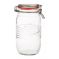 Frasco Canister Hermetico de Vidrio 1 Litro Allegra