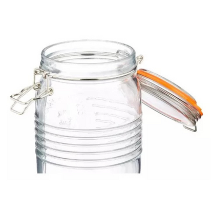 Frasco Canister Hermetico de Vidrio 1.4 Litros Allegra