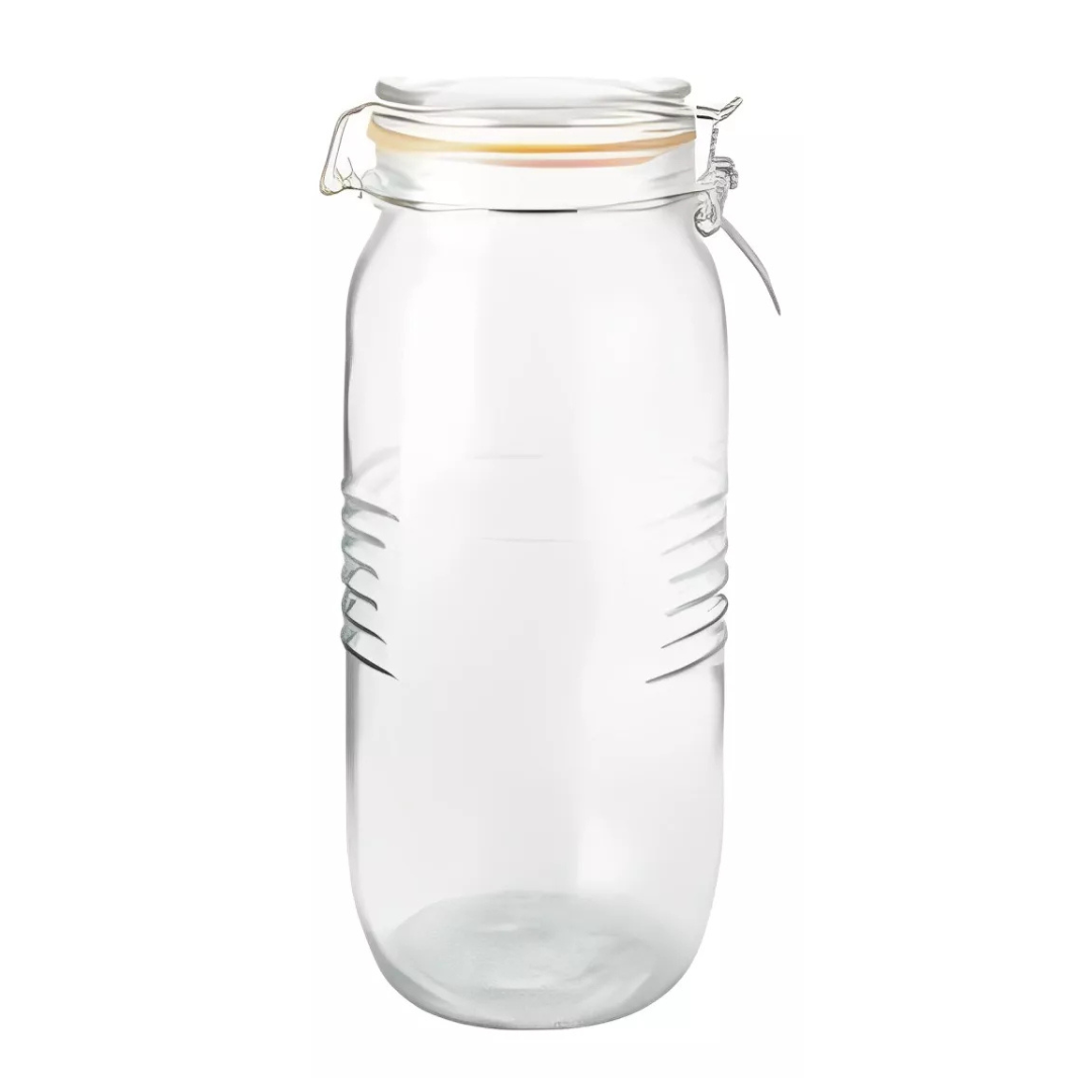 Frasco Canister Hermetico de Vidrio 1.4 Litros Allegra