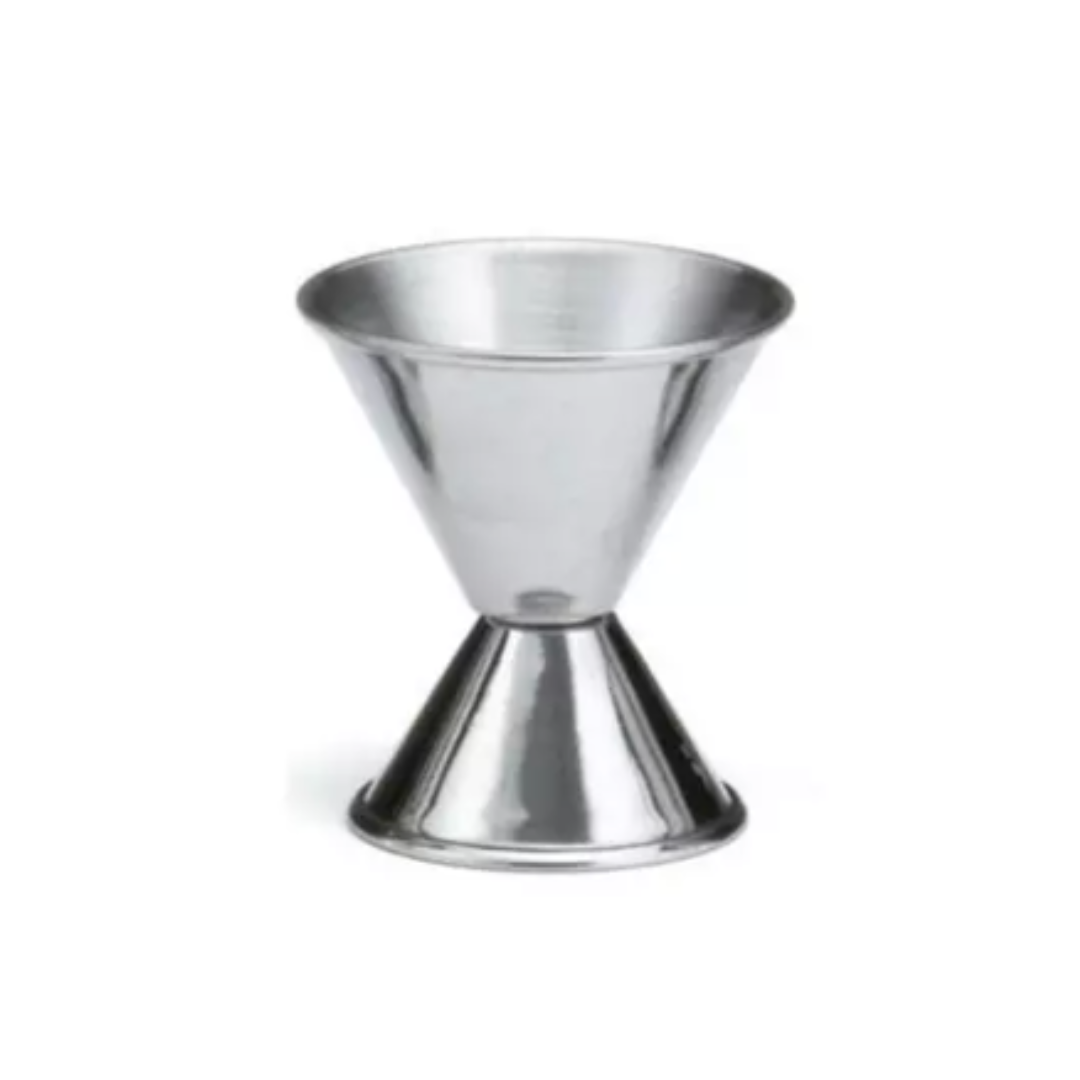 Medidor de licor 1/2 × 1 oz | Jigger acero inoxidable profesional