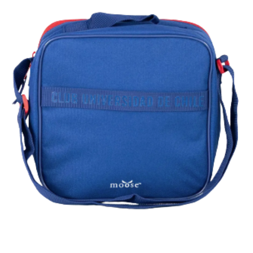 Tripack Escolar Mochila con Ruedas + Estuche + Lonchera U de Chile
