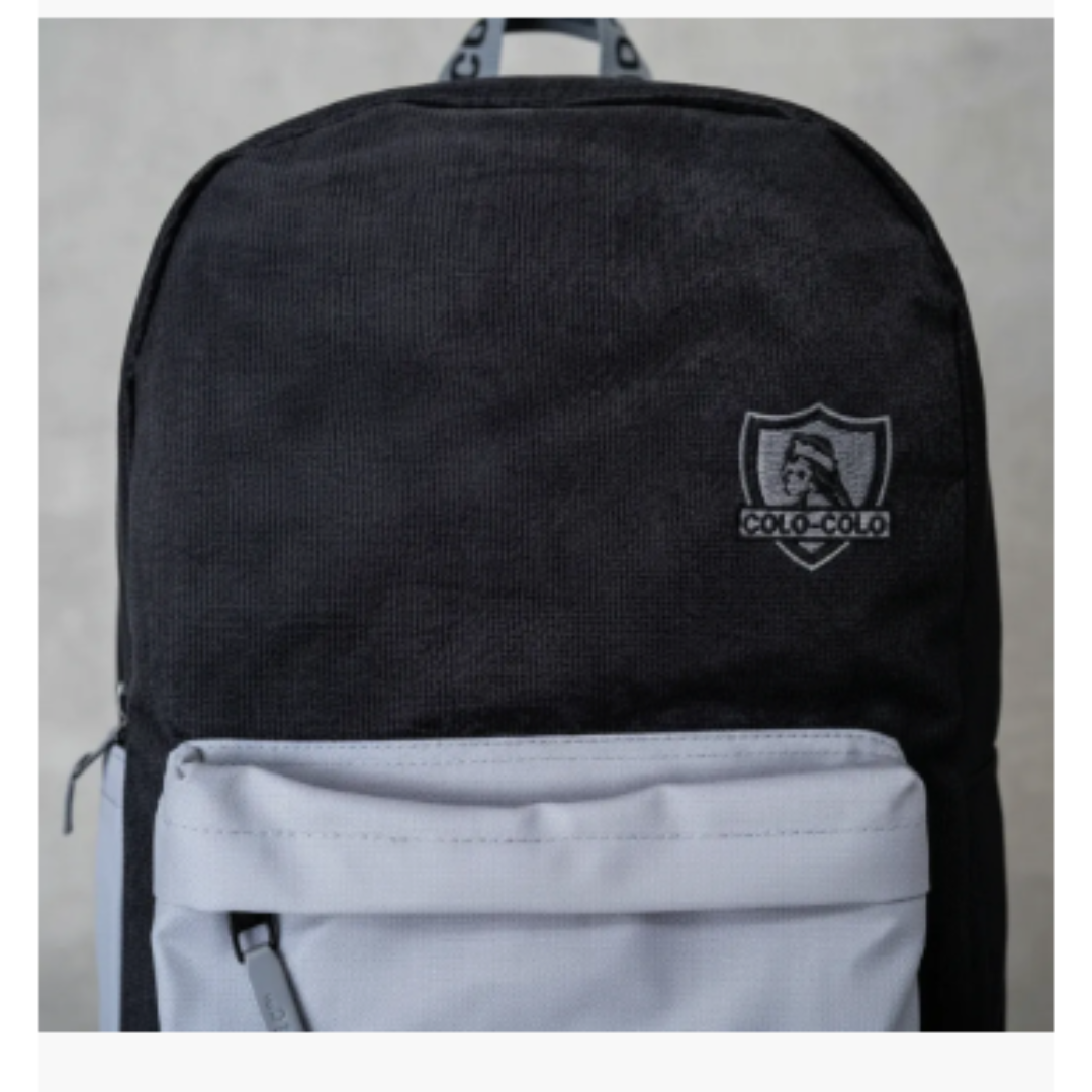 Mochila Bolso Escolar Colo Colo Producto Oficial